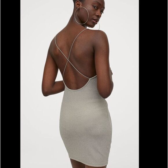 Divided NWT sparkly Spaghetti strap dress - Picture 1 of 8